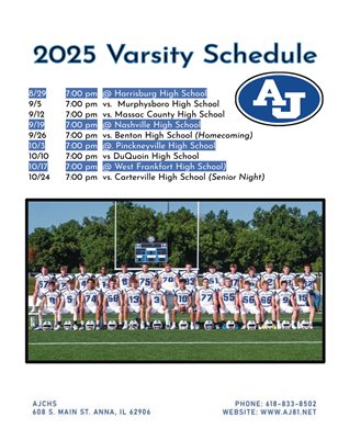 AJ FOOTBALL PROGRAM 2025