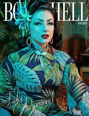 BOMBSHELL Magazine February 2020 BOOK 2 - Lola Diamond Cover