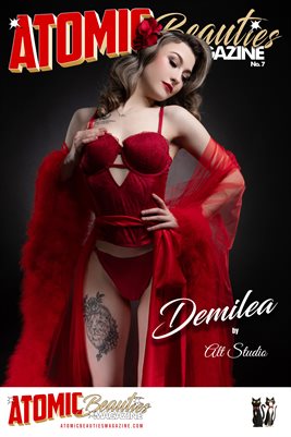 Atomic Beauties - Issue No 7 Demilea Cover Poster