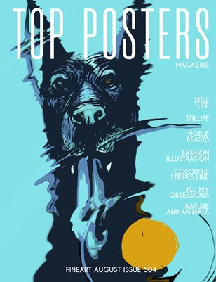 TOP POSTERS MAGAZINE - FINEART AUGUST (Vol 504)
