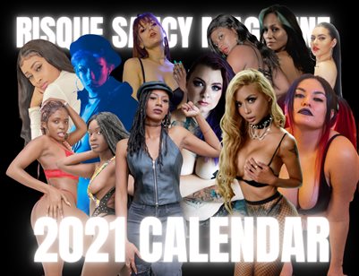 2021 Risque Saucy Mag Calendar