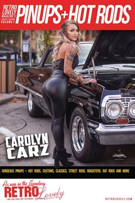 Pinups + Hotrods Volume 1 – Carolyn Carz Cover Poster