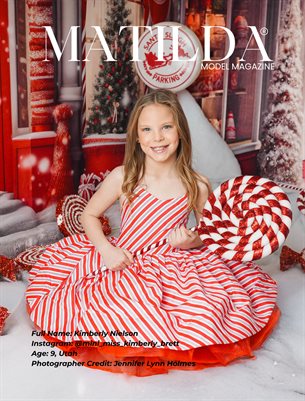 Matilda Model Magazine Weekly Issue Dec Kimberly Nielson 
