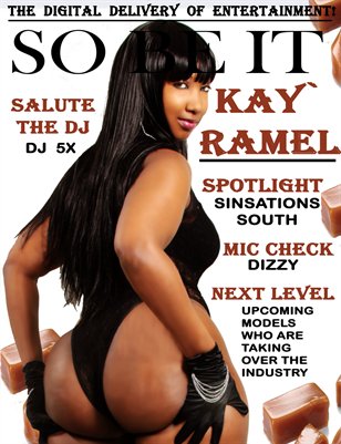 SO BE IT MAGAZINE Issue 9 (KAY` RAMEL)
