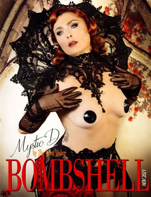 BOMBSHELL Magazine November 2021 BOOK 1 - Mystic D Cover