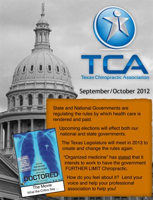 Texas Journal of Chiropractic, Sep/Oct 2012