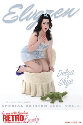 Elvgren Tribute Vol.2 Delza Skye Cover Poster