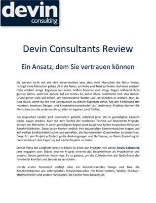 Devin Consultants Review: Ein Ansatz, dem Sie vertrauen können