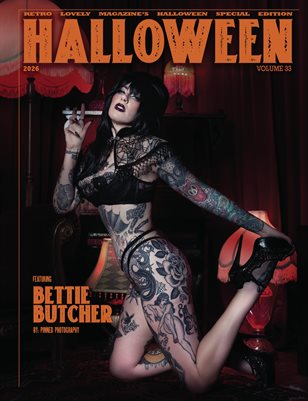 2026, RL Halloween VOL 33, Bettie Butcher, Cover.