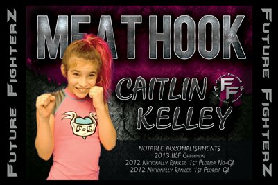 Caitlin MEAT HOOK Kelley Poster