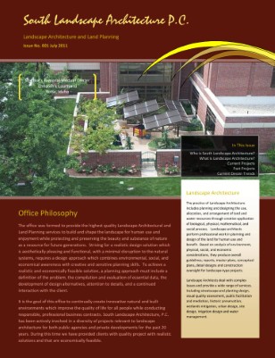 Landscape Architecture and Land Planning