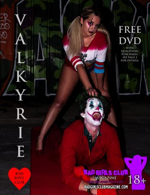 Valkyrie - Sexy Busty Blonde Babe is This Year's Harley Quinn Femdom Over Her Pudding, The Joker