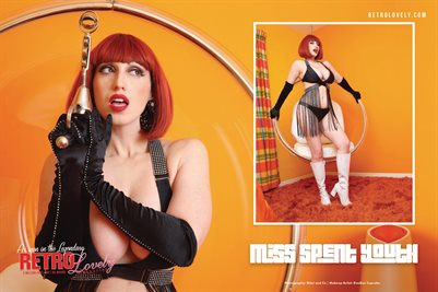 Miss Spent Youth Model Poster