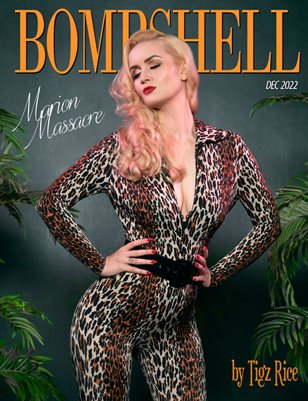 BOMBSHELL Magazine December 2022 - REGULAR ISSUE - Marion Massacre Cover