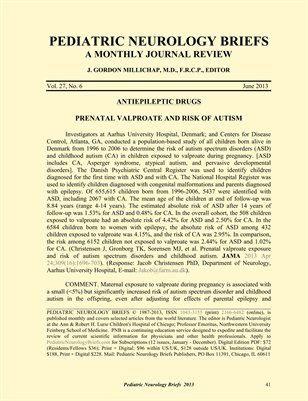 Pediatric Neurology Briefs | June 2013