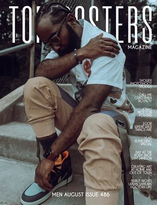 TOP POSTERS MAGAZINE- MEN AUGUST (Vol 486)
