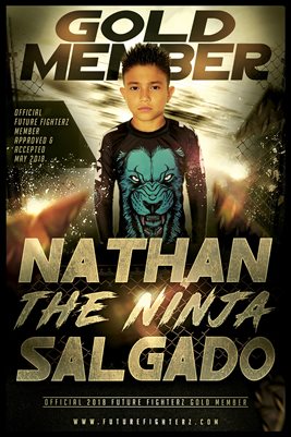 Nathan Salgado 24x36 Gold Membership/Diploma Poster