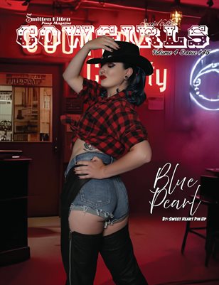 Smitten Kitten Pinup Magazine Blue Pearl Cover 3 Volume 4 Issue 45