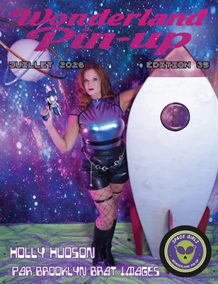 Wonderland Pin-up Juillet 2026 édition 35 Holly Hudson en couverture