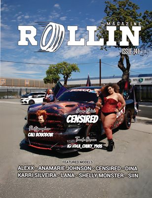 Rollin Magazine Issue 141 Cover Model Censired