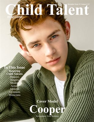 Child Talent Magazine December Issue 12 Volume 5 2023