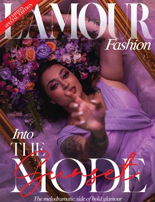 L´Amour Magazine_Draped in Blooms of Twilight 