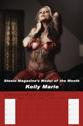 Steelo Magazine Model of the month - December 2025 - Kelly Marie
