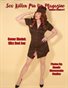 Sex Kitten Pin Up Magazine Mizz Red Jen Cover July 2019 Issue