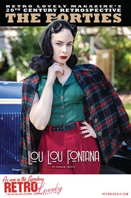 20th Century Retrospective 2022 – The 40’s Vol. 1 – Lou Lou Fontana Cover Poster
