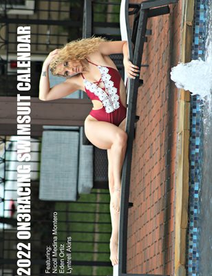 2022 ON3RACING Swimsuit Calendar Niko Cover