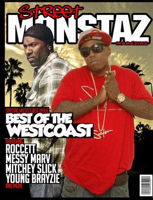 Street Monstaz Magazine -Cover 2 West Coast Edition issue