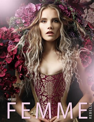 Femme Rebelle Magazine November 2022 REGULAR ISSUE - MyBoudoir Cover