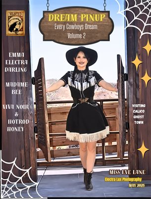 Dream pinup every cowboys Dream volume 2 Miss Eve Lane Electra lux photography