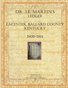 Dr. J.E. Martin's Ledger from LaCenter, Ballard County, Kentucky 