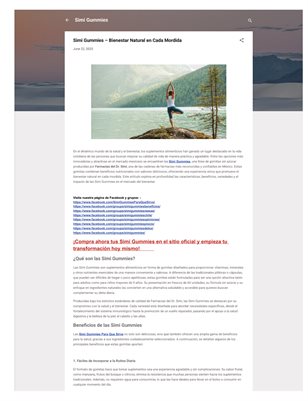 Simi Gummies – Bienestar Natural en Cada Mordida