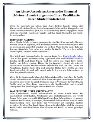 An Abney Associates Ameriprise Financial Advisor