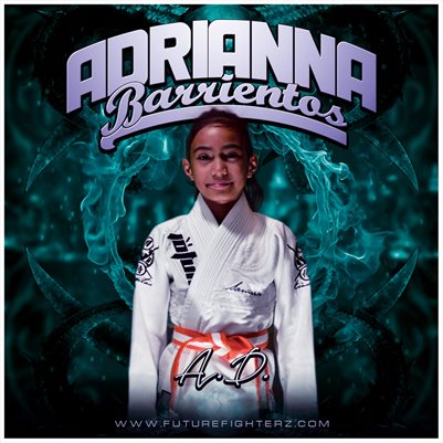  Adrianna Barrientos Comp Card 8x8 - BJJ