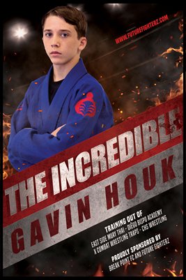 Gavin Houk Flaming - Poster