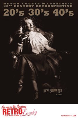 2025, Retro Lovely 20th Century VOL-06, Lady Sunny Nat Cover Poster