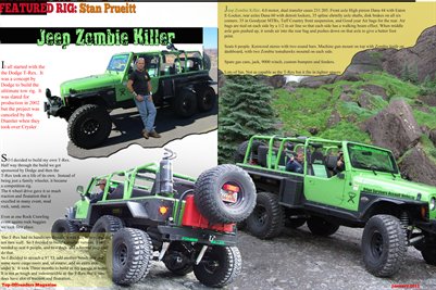 Magazine Jeep Zombie Killer P. 1-2