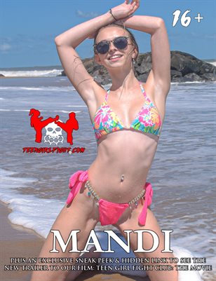 Mandi - Petite Bare Foot Blonde Bikini Teen from Virginia Shows Us Her Fun Time Soaking Wet on Spring Break at the Beach