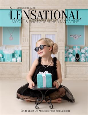 LENSATIONAL Model and Photographer Magazine #87 Issue | Birthday, Cake Smash - March 2021