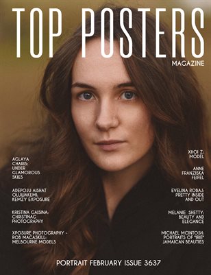 TOP POSTERS MAGAZINE - PORTRAIT FEBRUARY (Vol 3637)