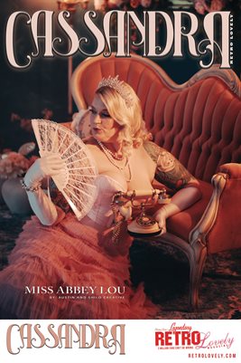 2025, Retro Lovely, Cassandra VOL-06, Miss Abbey Lou Cover Poster
