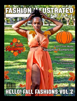 Fashion Illustrated Magazine Hello! Fall Fashions Vol. 2
