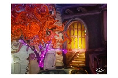 Xmas and Stairway Lights