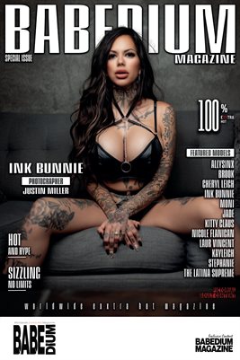 INK BUNNIE SPECIAL ISSUE - BABEDIUM MAGAZINE COVER POSTER