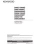 KENWOOD DNX7190HD DNX6990HD Instruction Manual