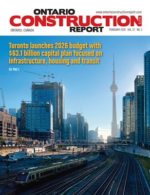 Ontario Construction Report (February 2026)
