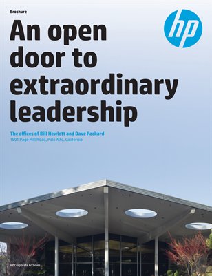 An Open Door to Extraordinary Leadership: The Offices of Bill Hewlett and Dave Packard